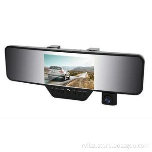 Bluetooth 4.3inch Car Mirror With Camera AVI file formats